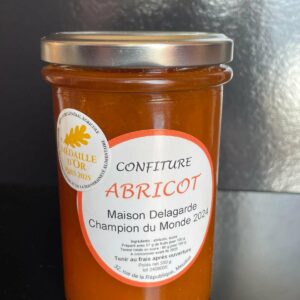 Confiture artisanale d'abricot