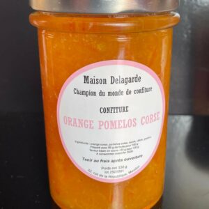 Confiture artisanale Orange & Pomelos corse