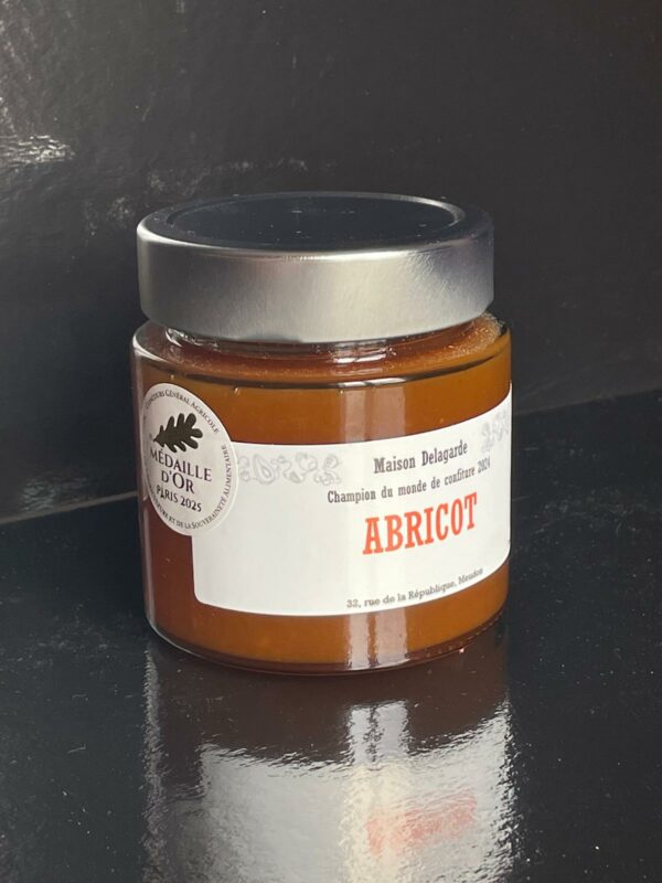 Confiture artisanale d'abricot