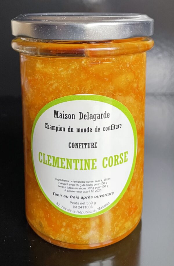 Confiture artisanale de Clémentine corse