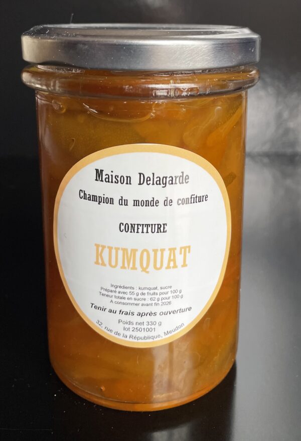 Confiture artisanale de kumquat