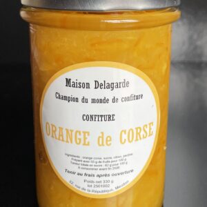 Confiture artisanale d'orange corse
