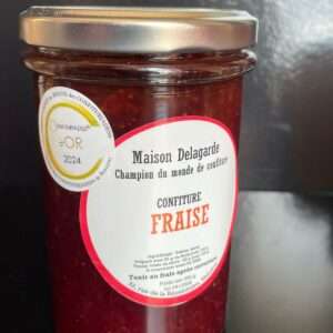 Confiture artisanale de fraises