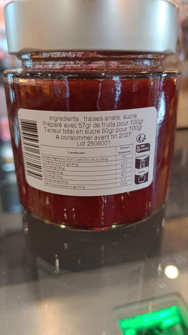 Confiture Fraise "Anaïs" - série limitée – Image 2
