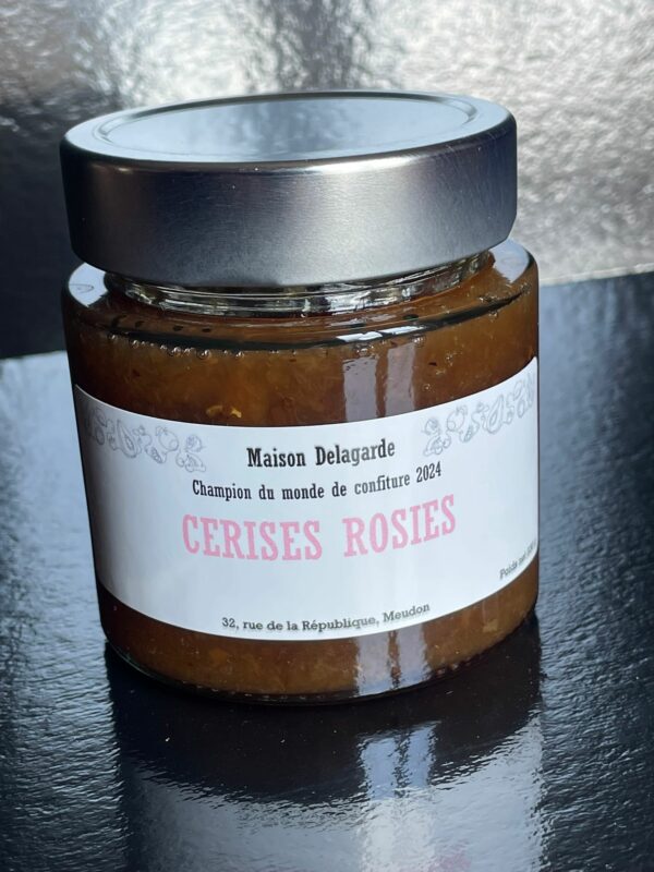 Confiture artisanale Cerises rosies