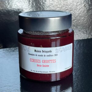 Confiture artisanale cerises griottes