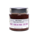 Confiture artisanale abricot, peche de vigne, tonka & verveine