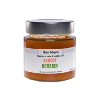 Confiture artisanale abricot romarin