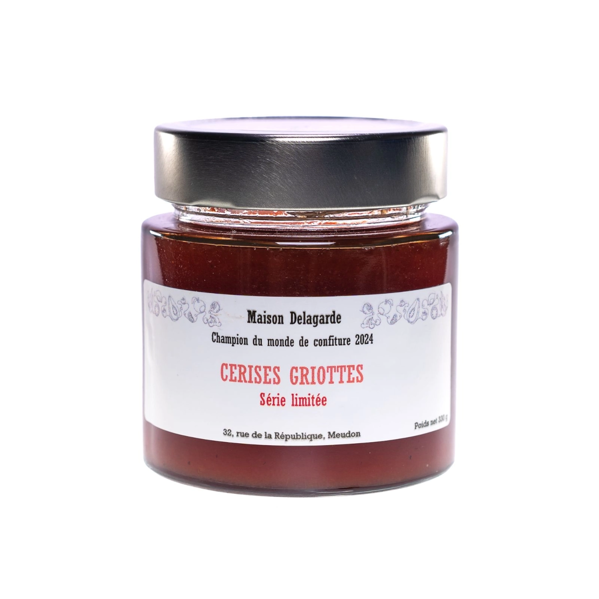 Confiture artisanale cerise griotte