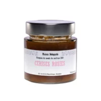 Confiture artisanale cerise rosie