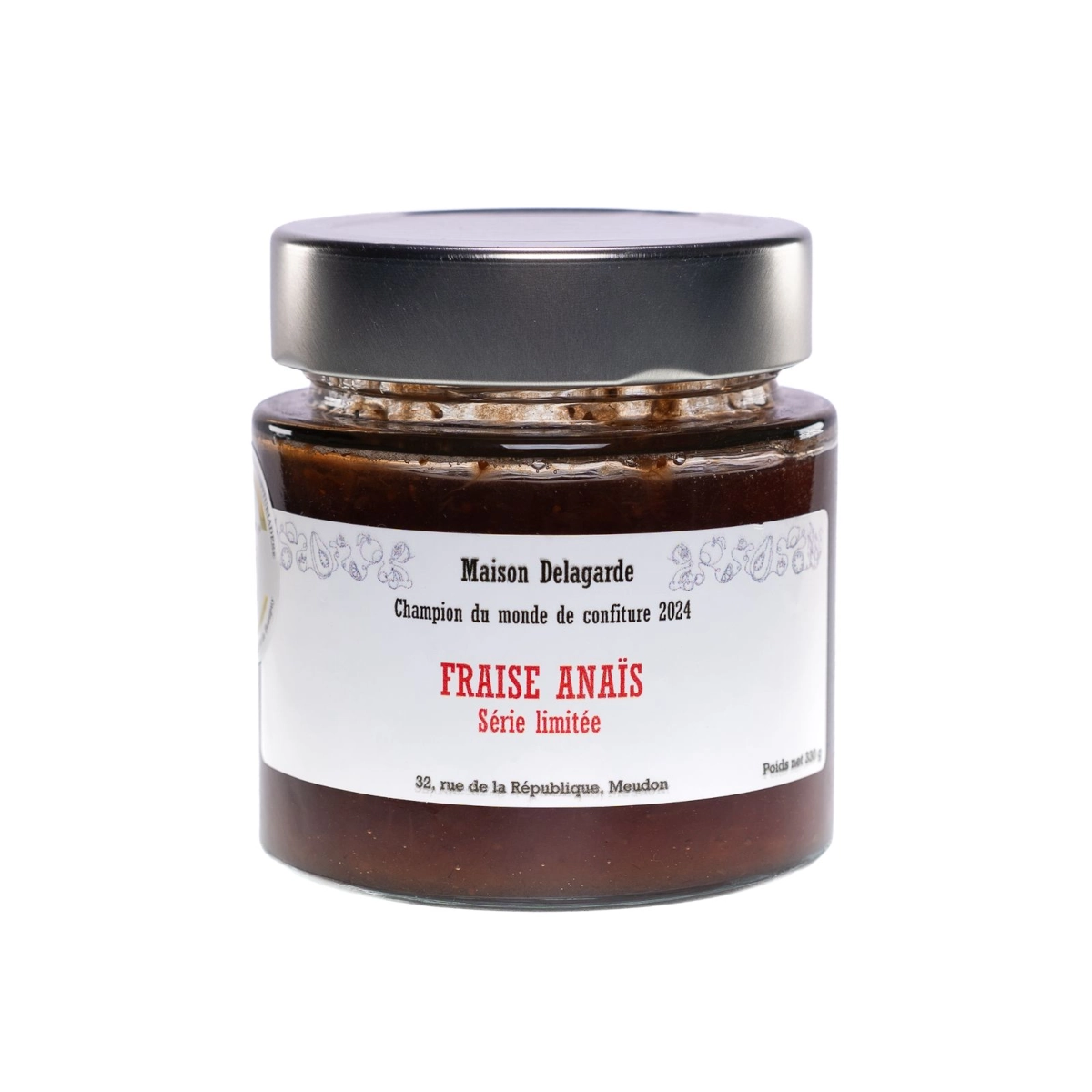 Confiture artisanale Fraise Anaïs