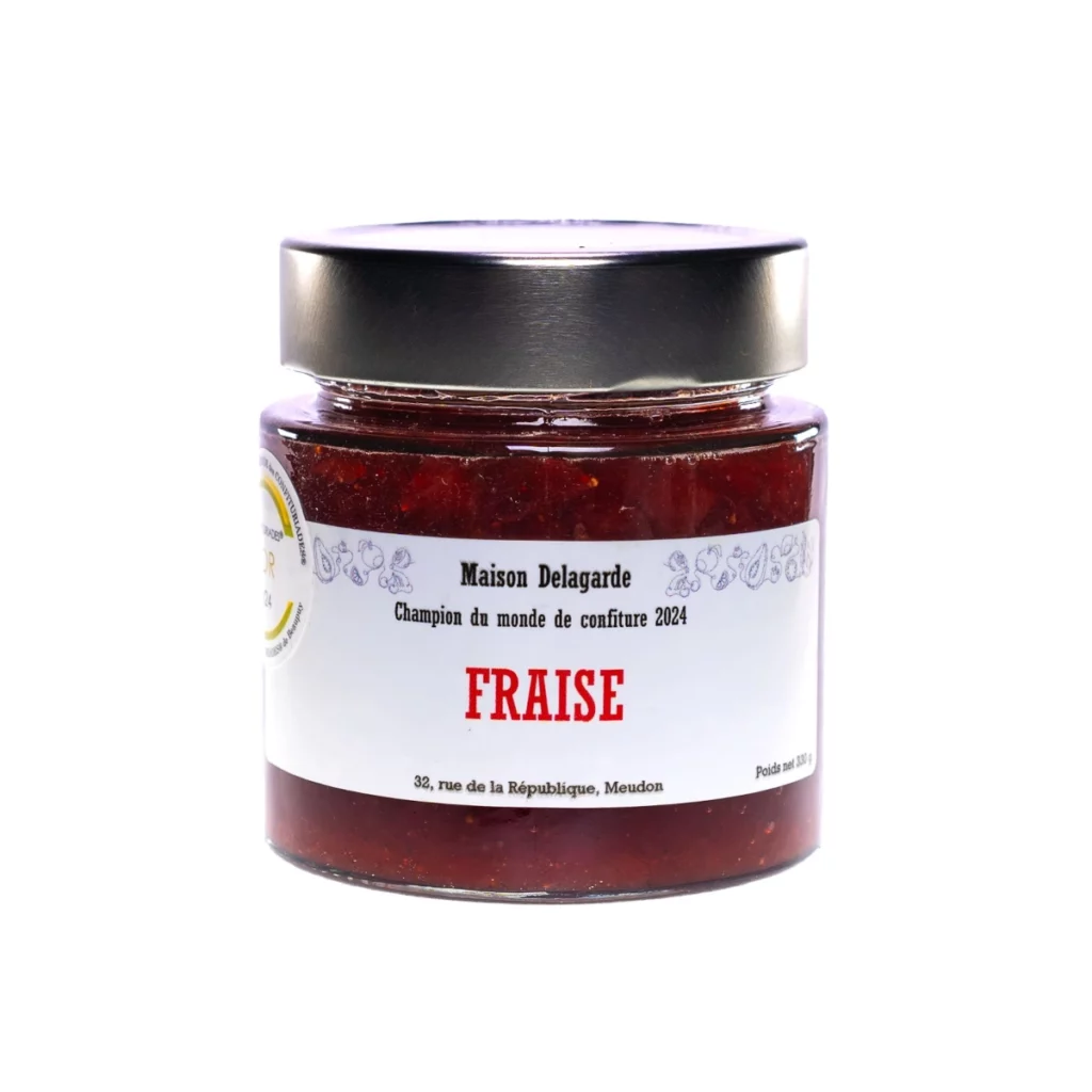 Confiture artisanale fraise