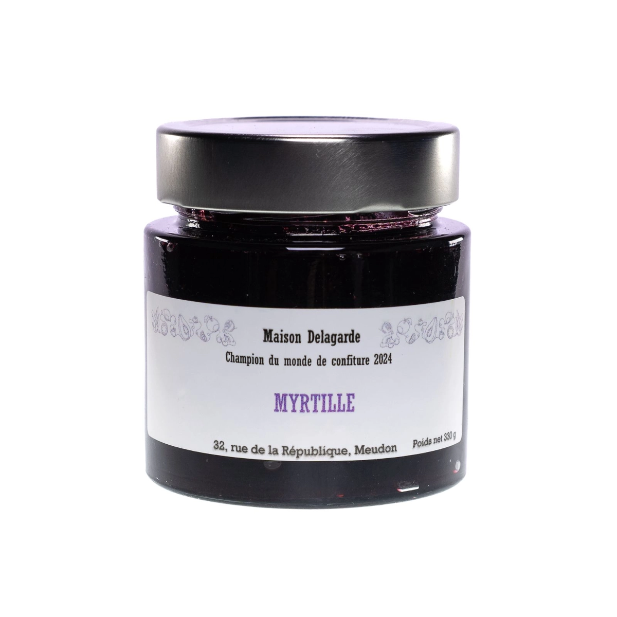 Confiture artisanale Myrtille