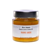 Confiture artisanale orange amère