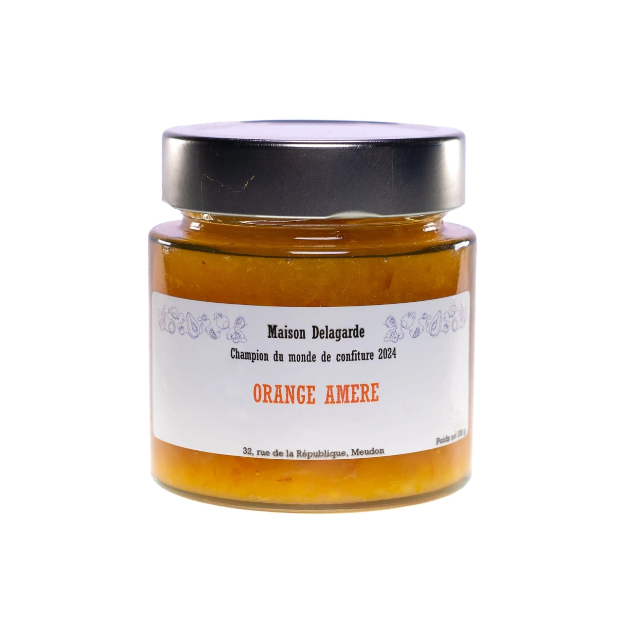 Confiture artisanale orange amère