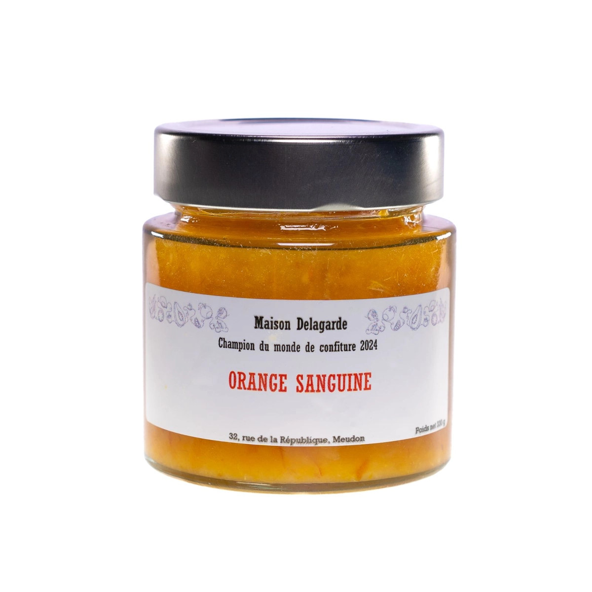 Confiture artisanale orange sanguine
