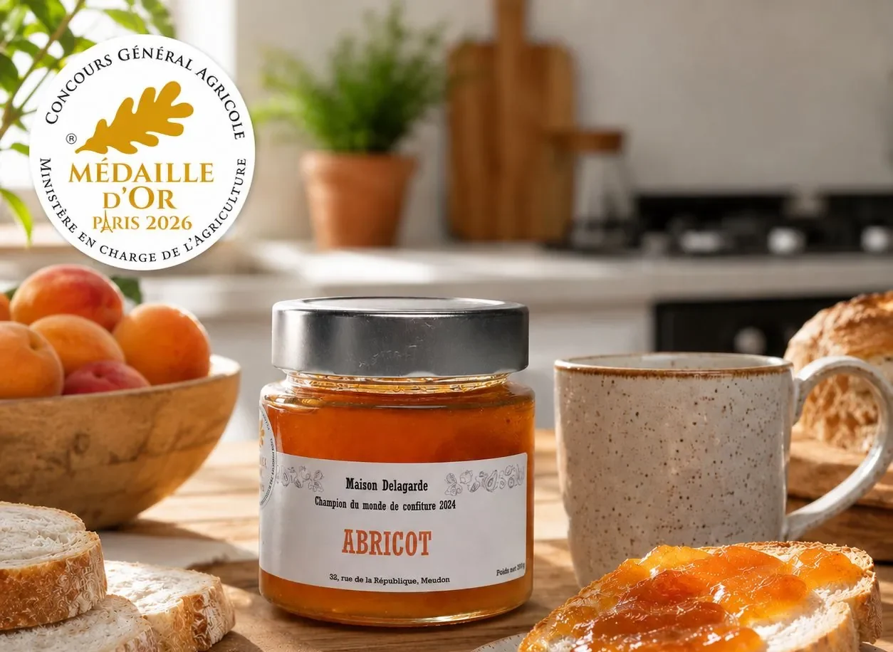 Ambiance Maison Delagarde Abricot : Créateur de confitures artisanales
